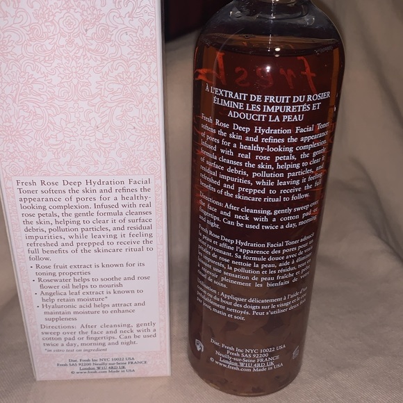 Fresh SEALED & NEW IN BOX Rose Deep Hydration Facial Toner with Rose Extract - Picture 5 of 8